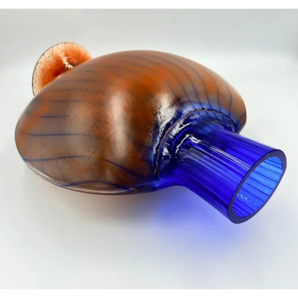 Kosta Boda Studio Art Glass by Kjell Engman Signed Vase 